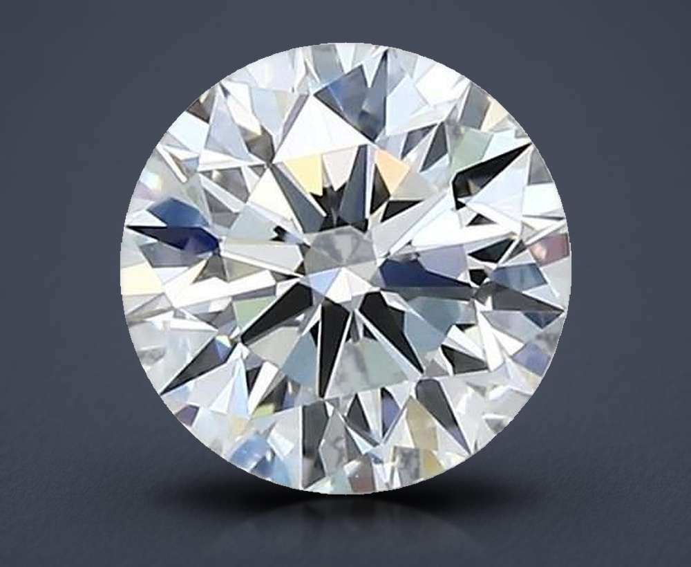 0.96 Carat Round Natural Diamond