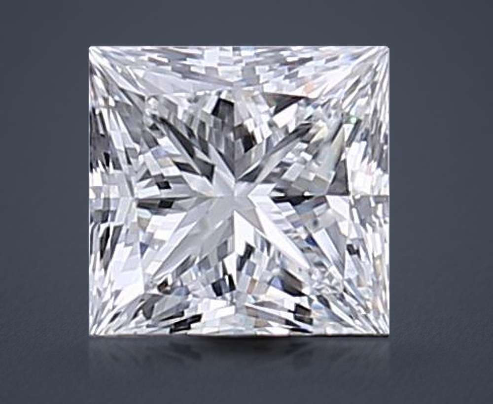 0.58 Carat Princess Lab Diamond