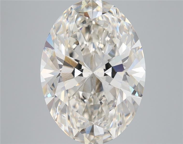 5.04ct I VS2 Rare Carat Ideal Cut Oval Lab Grown Diamond