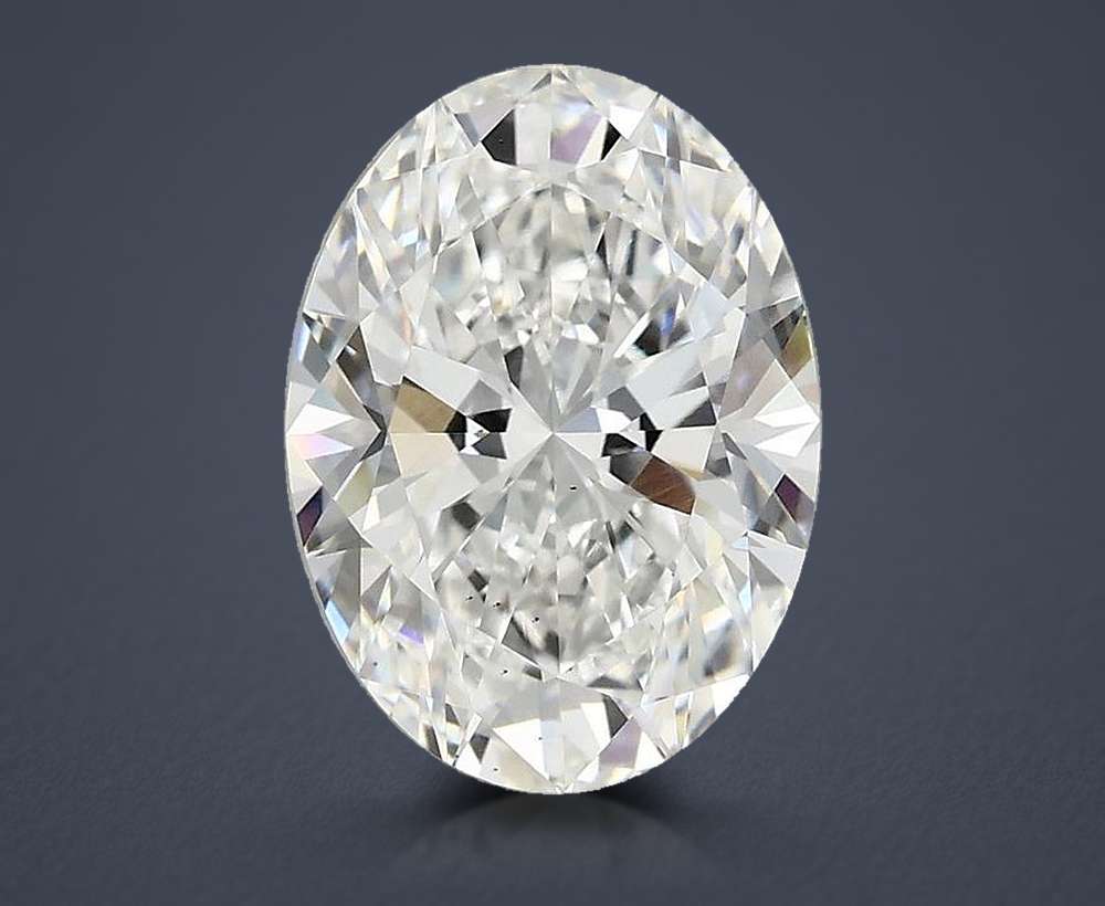2.80 Carat Oval Lab Diamond