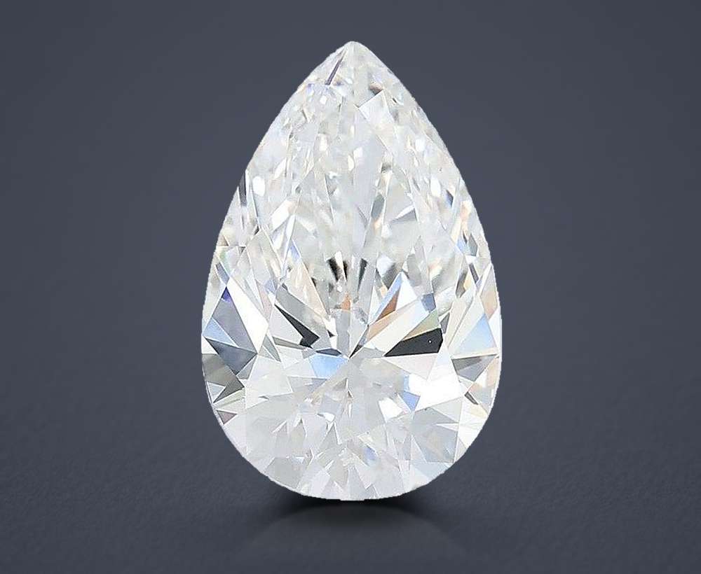 3.09 Carat Pear Lab Diamond
