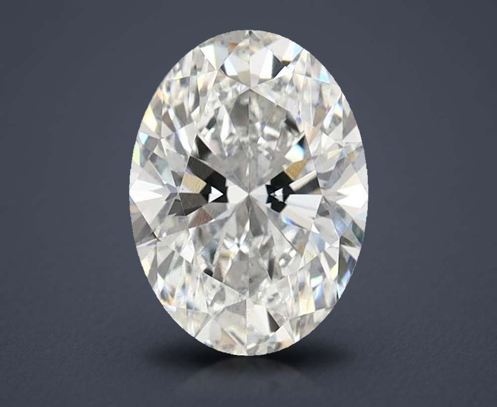 1.36 Carat Oval Lab Diamond