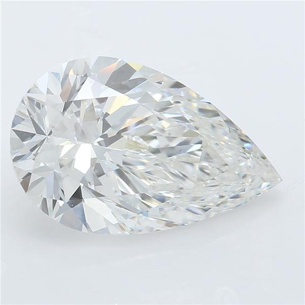 2.18ct G VS1 Rare Carat Ideal Cut Pear Lab Grown Diamond