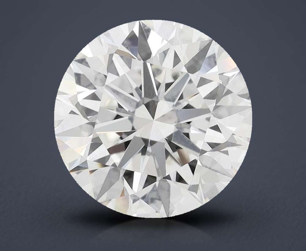 6.34 Carat Round Lab Diamond