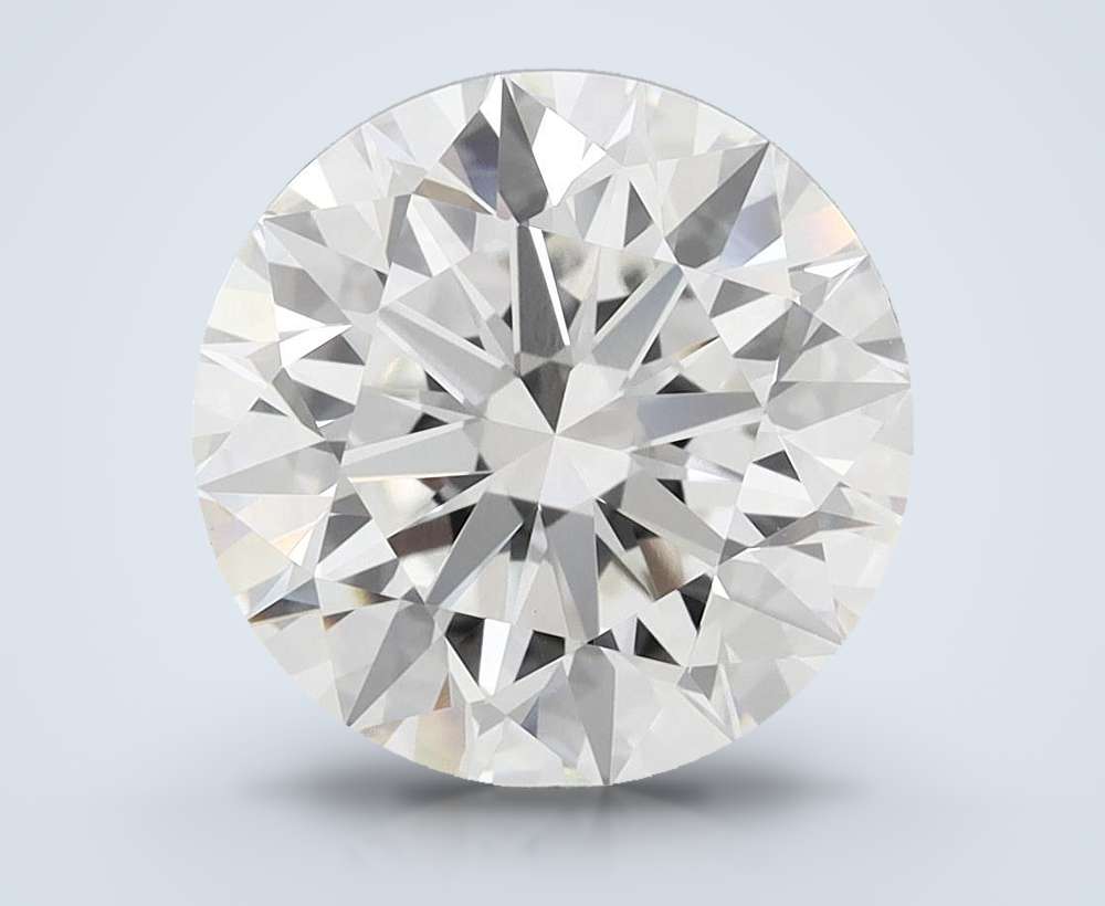 6.34 Carat Round Lab Diamond