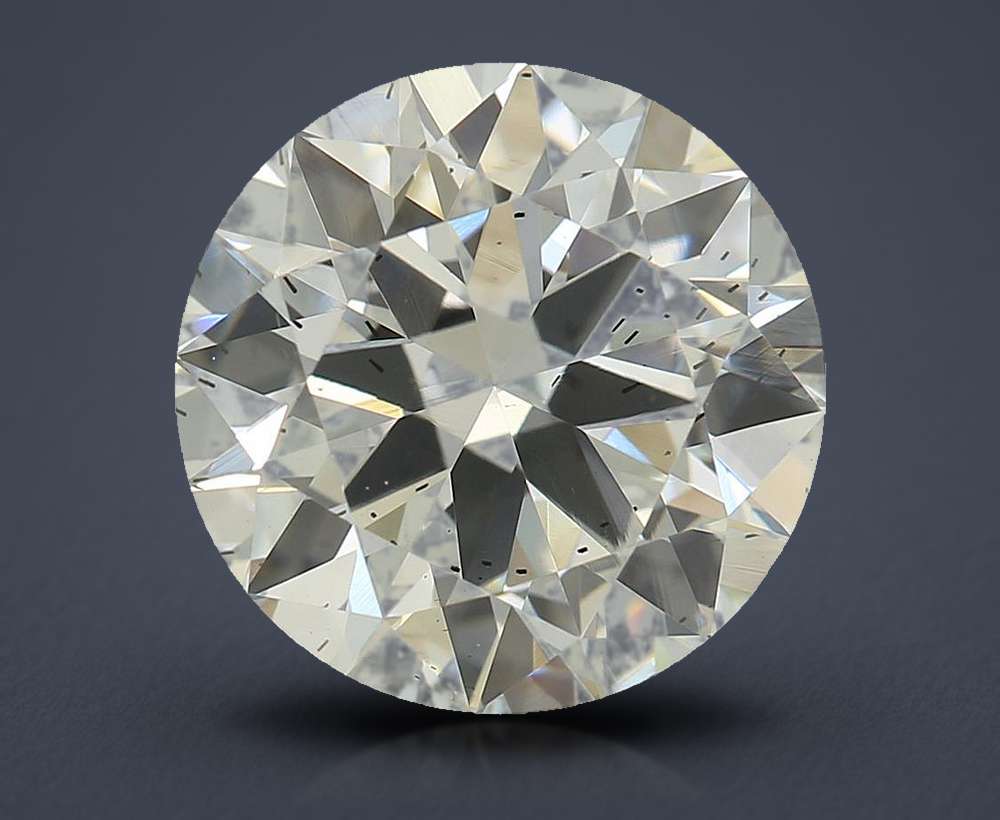 3.08 Carat Round Lab Diamond