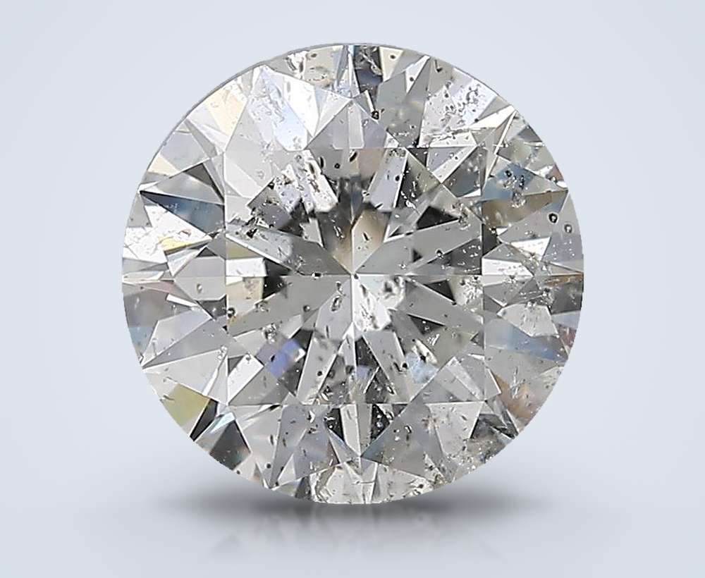 3.01 Carat Round Natural Diamond
