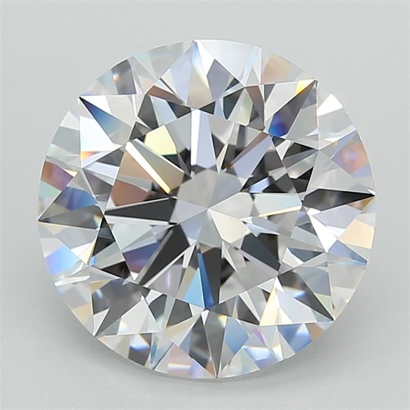 6.06 Carat Round Lab Diamond