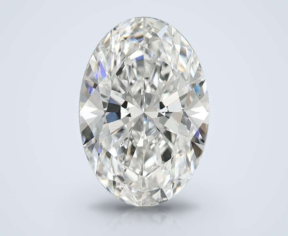 1.66 Carat Oval Lab Diamond