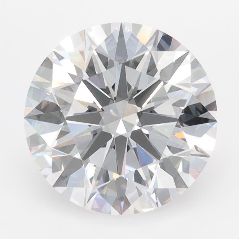 3.03ct D IF Rare Carat Ideal Cut Round Lab Grown Diamond
