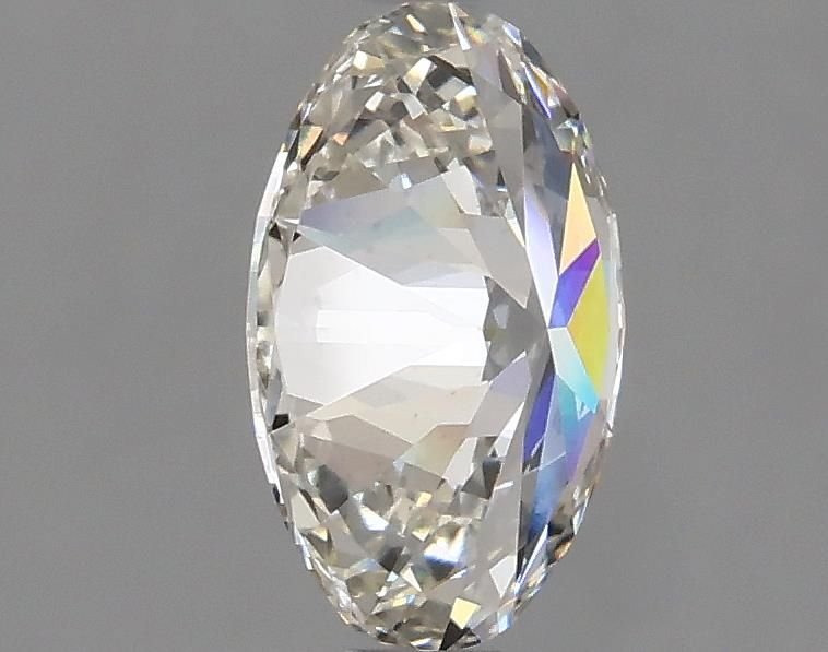 1.26ct H VS2 Rare Carat Ideal Cut Oval Lab Grown Diamond