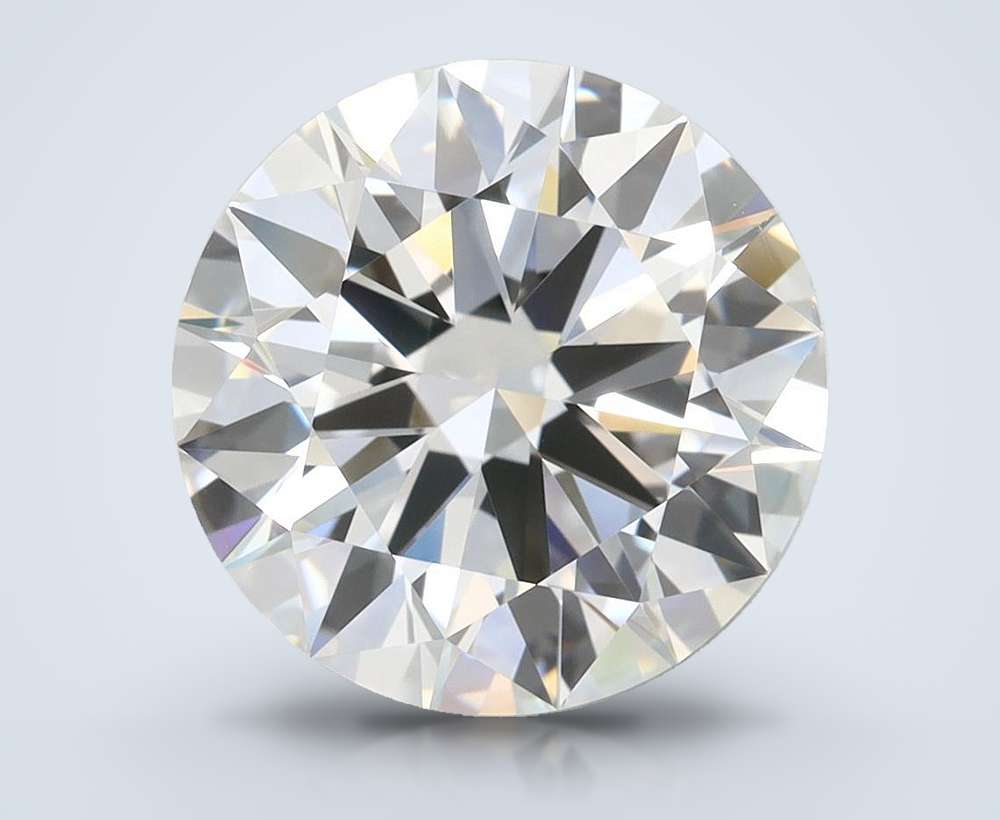 4.01 Carat Round Lab Diamond