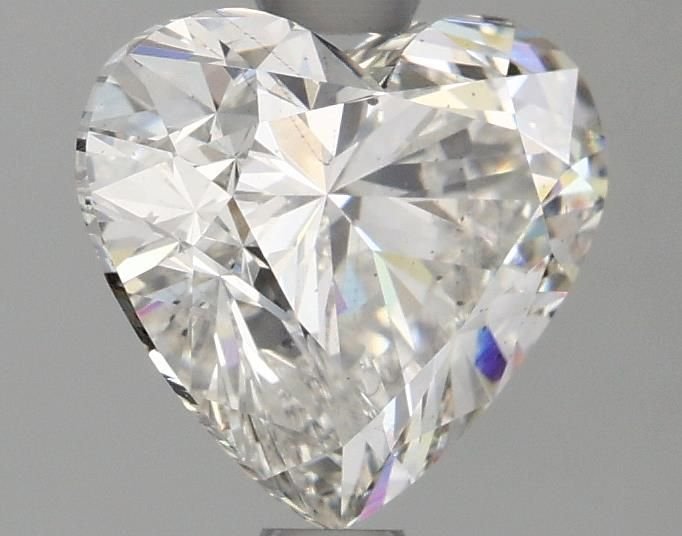 2.08ct G SI1 Rare Carat Ideal Cut Heart Lab Grown Diamond