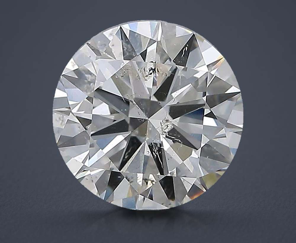 3.01 Carat Round Natural Diamond