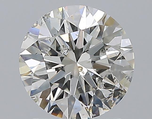 1.61ct H SI2 Rare Carat Ideal Cut Round Diamond