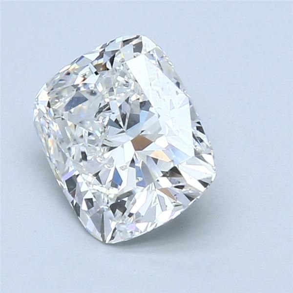 2.00ct E SI2 Rare Carat Ideal Cut Cushion Diamond