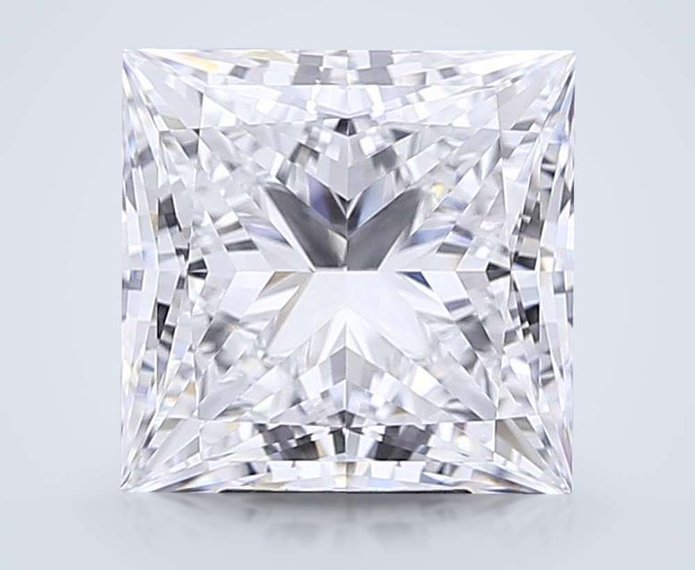 7.04 Carat Princess Lab Diamond