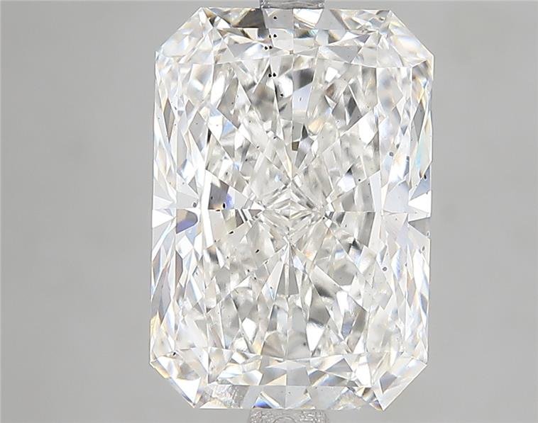 5.10ct G SI1 Rare Carat Ideal Cut Radiant Lab Grown Diamond