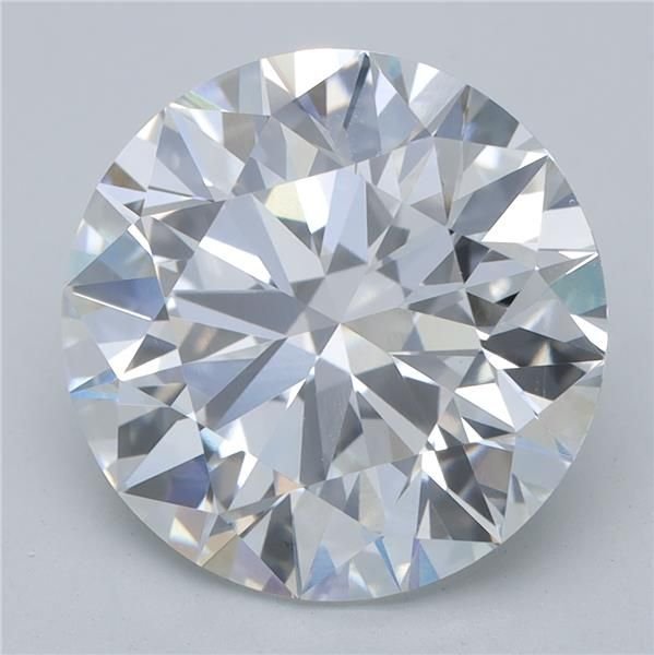 4.53ct E VVS2 Rare Carat Ideal Cut Round Lab Grown Diamond