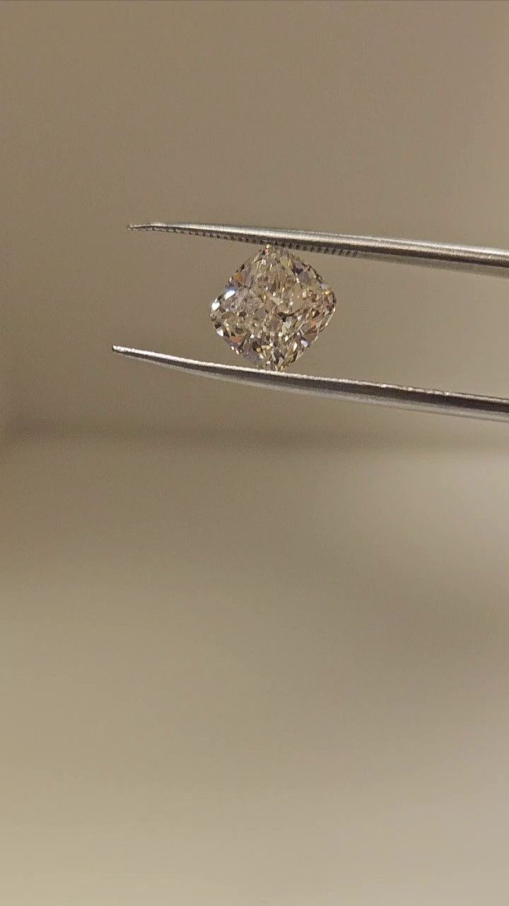 1.80ct J SI2 Rare Carat Ideal Cut Cushion Diamond