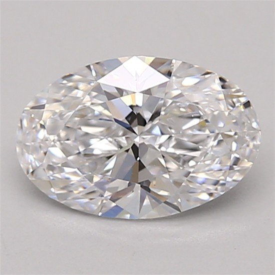 0.96ct D VVS2 Rare Carat Ideal Cut Oval Lab Grown Diamond