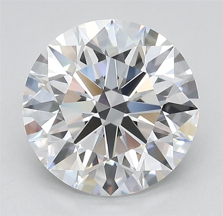 2.03ct D VVS2 Rare Carat Ideal Cut Round Lab Grown Diamond