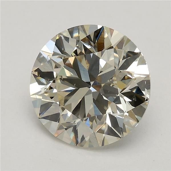 2.51ct K SI1 Excellent Cut Round Lab Grown Diamond