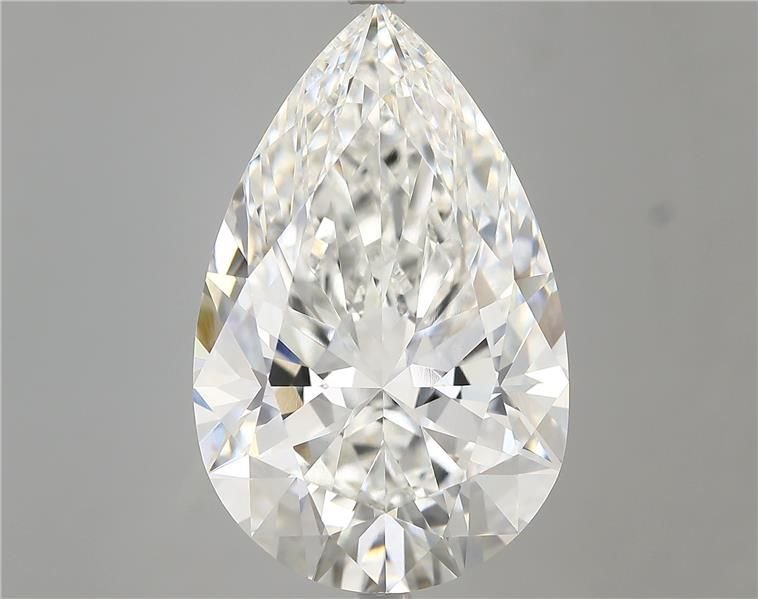 11.10ct F VVS2 Rare Carat Ideal Cut Pear Lab Grown Diamond