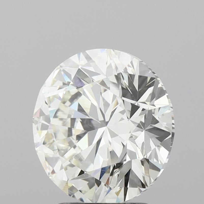 3.24ct I VVS2 Excellent Cut Round Lab Grown Diamond