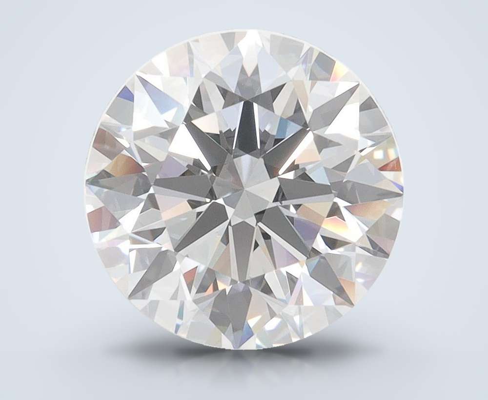 3.57 Carat Round Lab Diamond