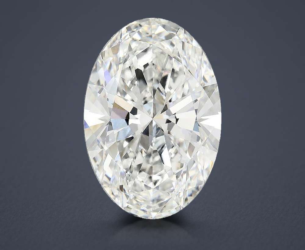12.01 Carat Oval Lab Diamond