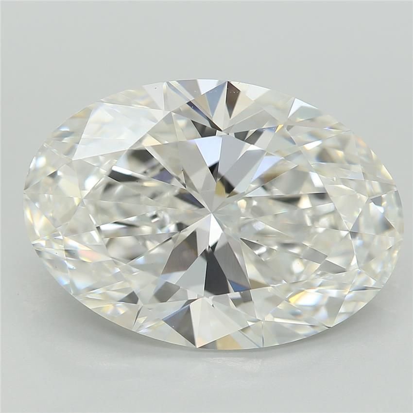 5.24ct E VS1 Rare Carat Ideal Cut Oval Lab Grown Diamond