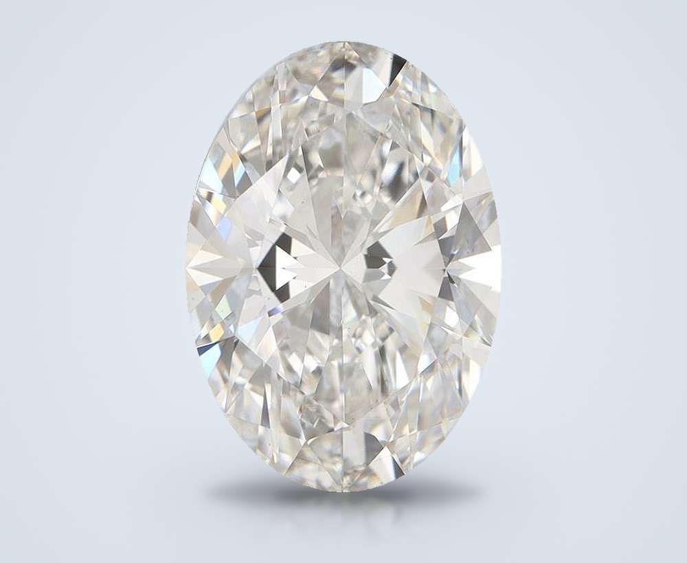 8.00 Carat Oval Lab Diamond