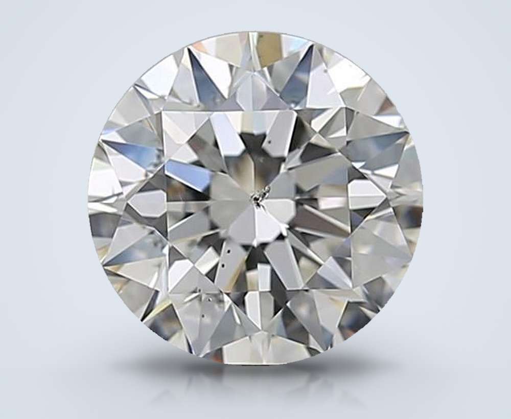 2.70 Carat Round Natural Diamond