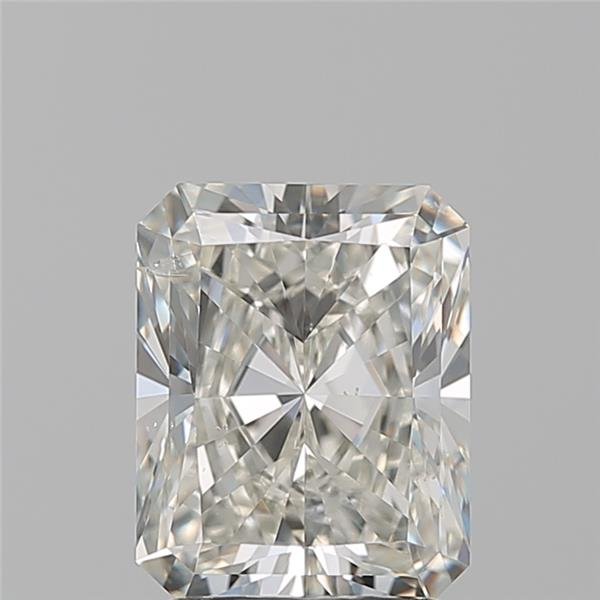 2.05ct K SI2 Rare Carat Ideal Cut Radiant Diamond