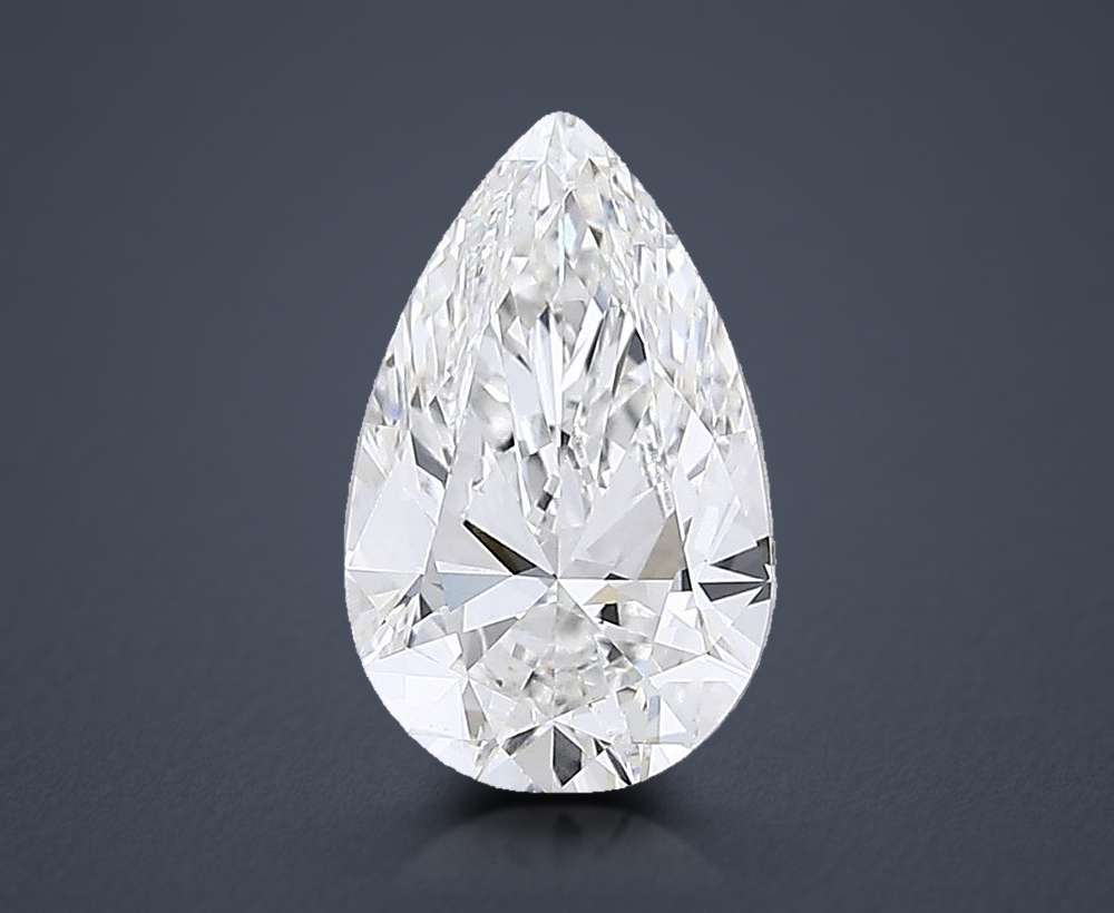 4.52 Carat Pear Lab Diamond