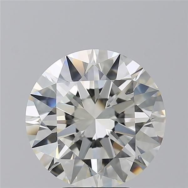 5.07ct J VS1 Rare Carat Ideal Cut Round Diamond