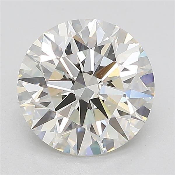 2.12ct H VS1 Rare Carat Ideal Cut Round Lab Grown Diamond