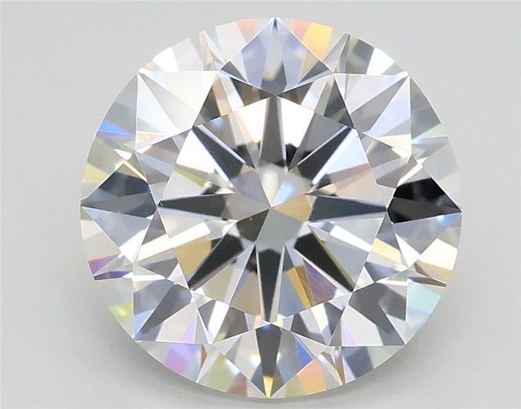 3.03ct G VS1 Rare Carat Ideal Cut Round Lab Grown Diamond