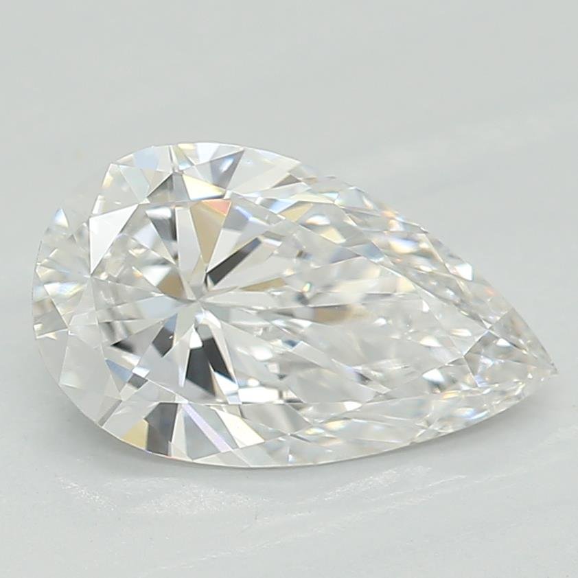 0.73ct D VS1 Very Good Cut Pear Lab Grown Diamond