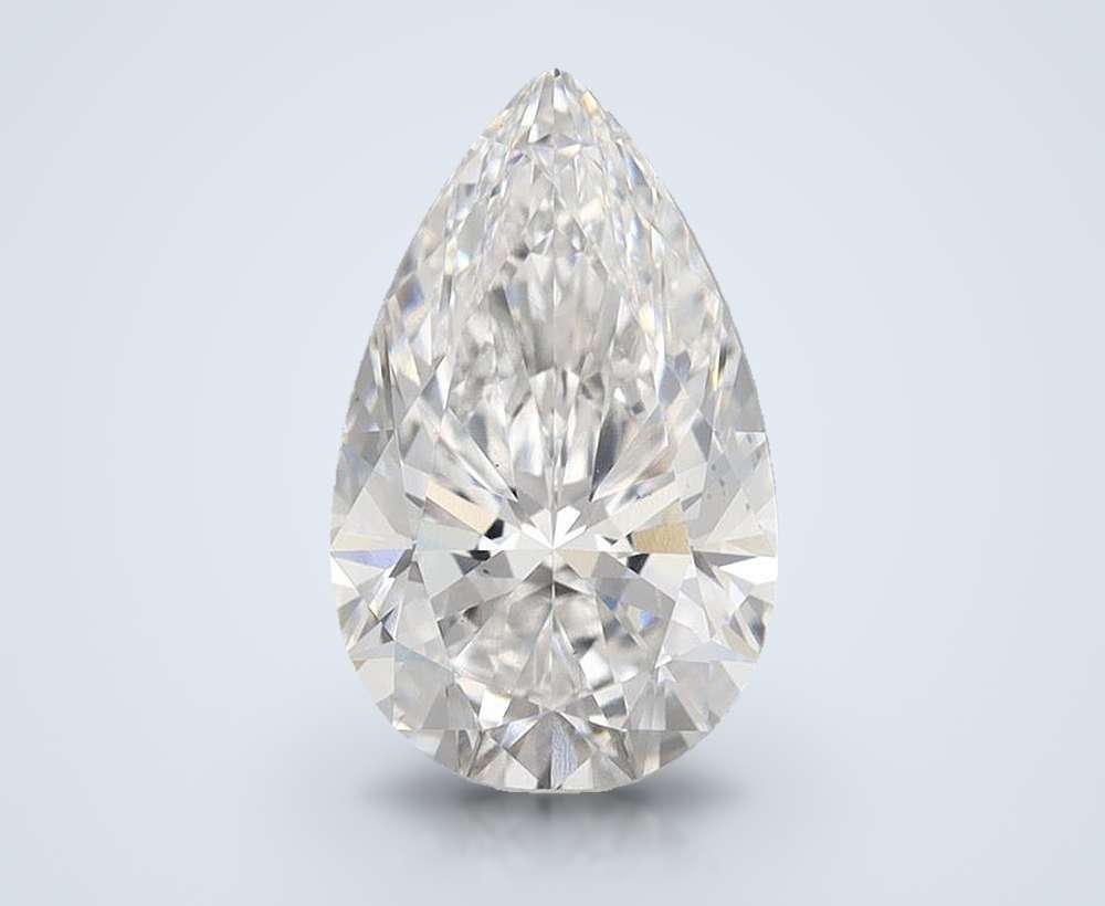 2.52 Carat Pear Lab Diamond