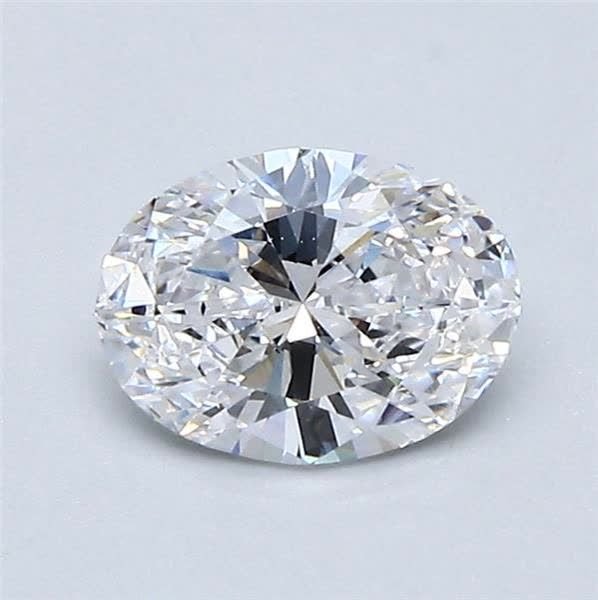 0.74ct D VS1 Very Good Cut Oval Diamond