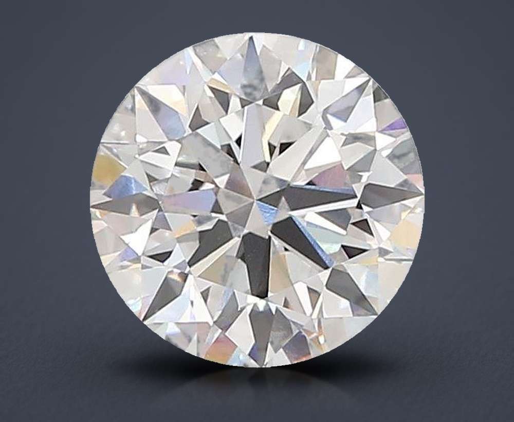 5.70 Carat Round Lab Diamond