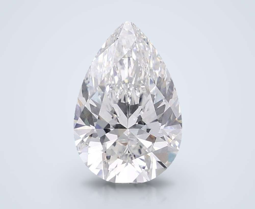 3.00 Carat Pear Lab Diamond
