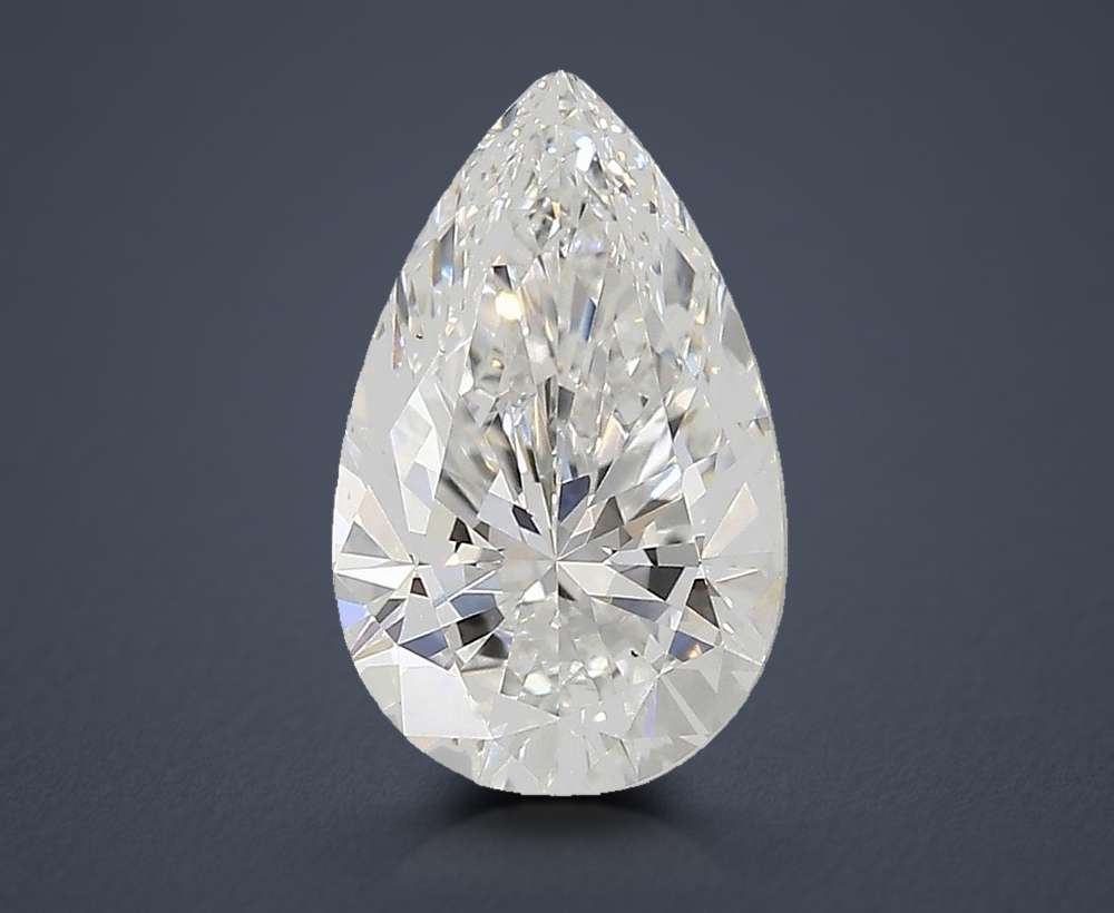 2.51 Carat Pear Lab Diamond