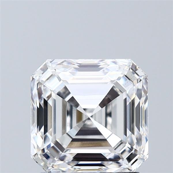 2.04ct E VS1 Rare Carat Ideal Cut Asscher Lab Grown Diamond