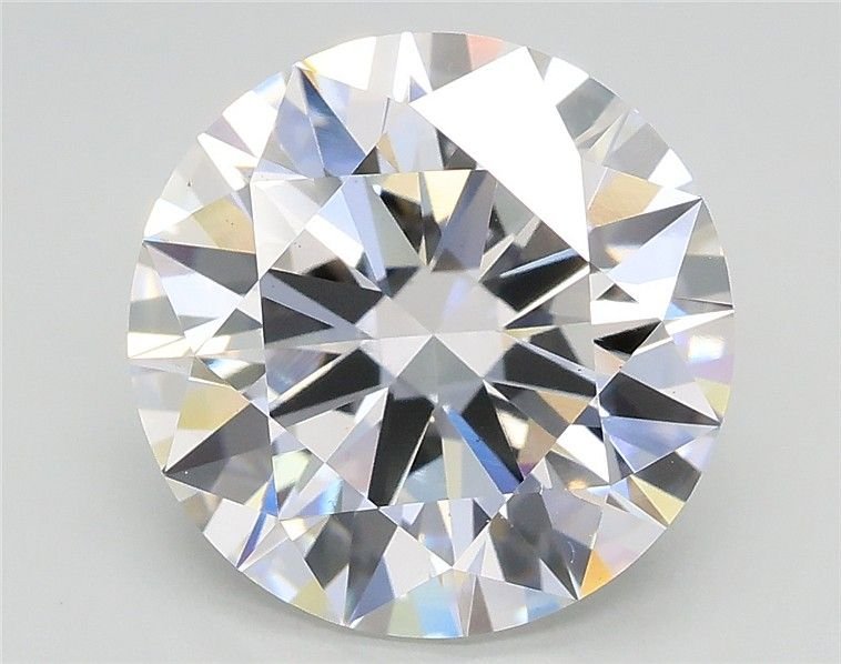 4.02ct F VS1 Excellent Cut Round Lab Grown Diamond