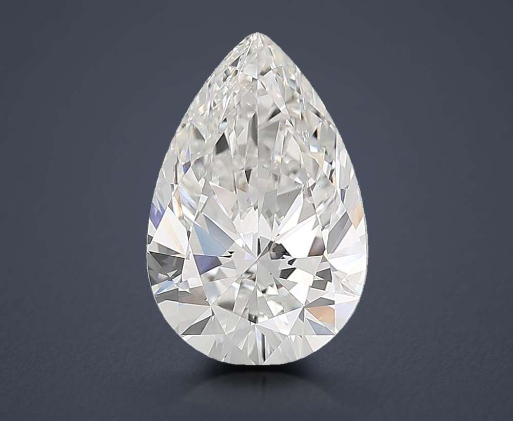 9.53 Carat Pear Lab Diamond