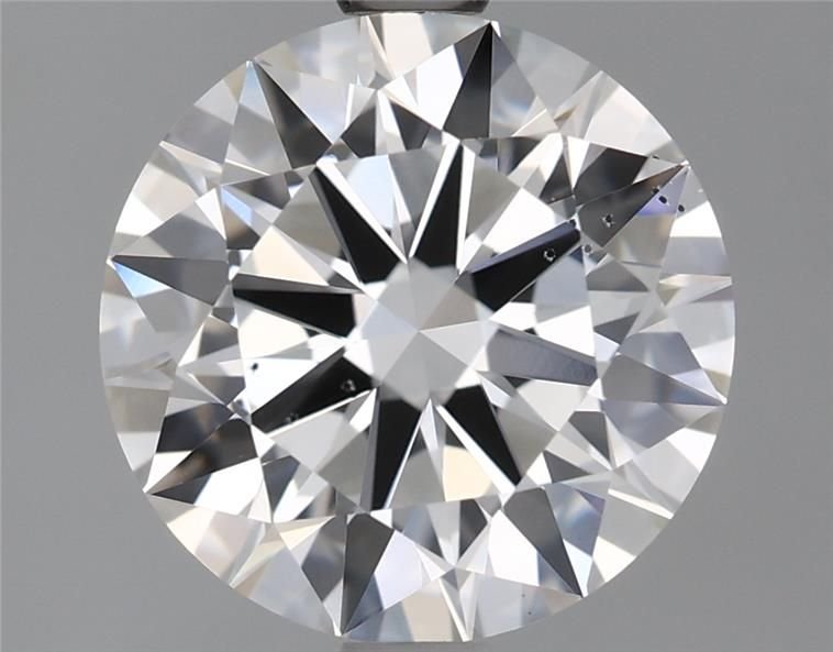 2.07ct E SI1 Rare Carat Ideal Cut Round Lab Grown Diamond