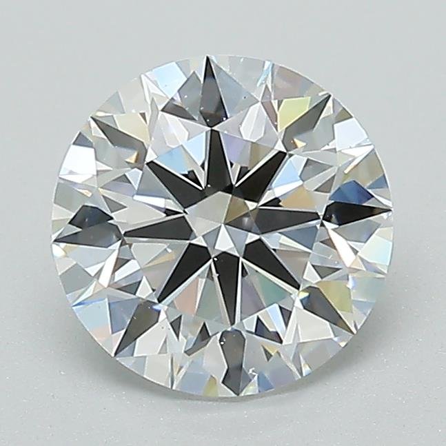 1.42ct D VS2 Rare Carat Ideal Cut Round Lab Grown Diamond